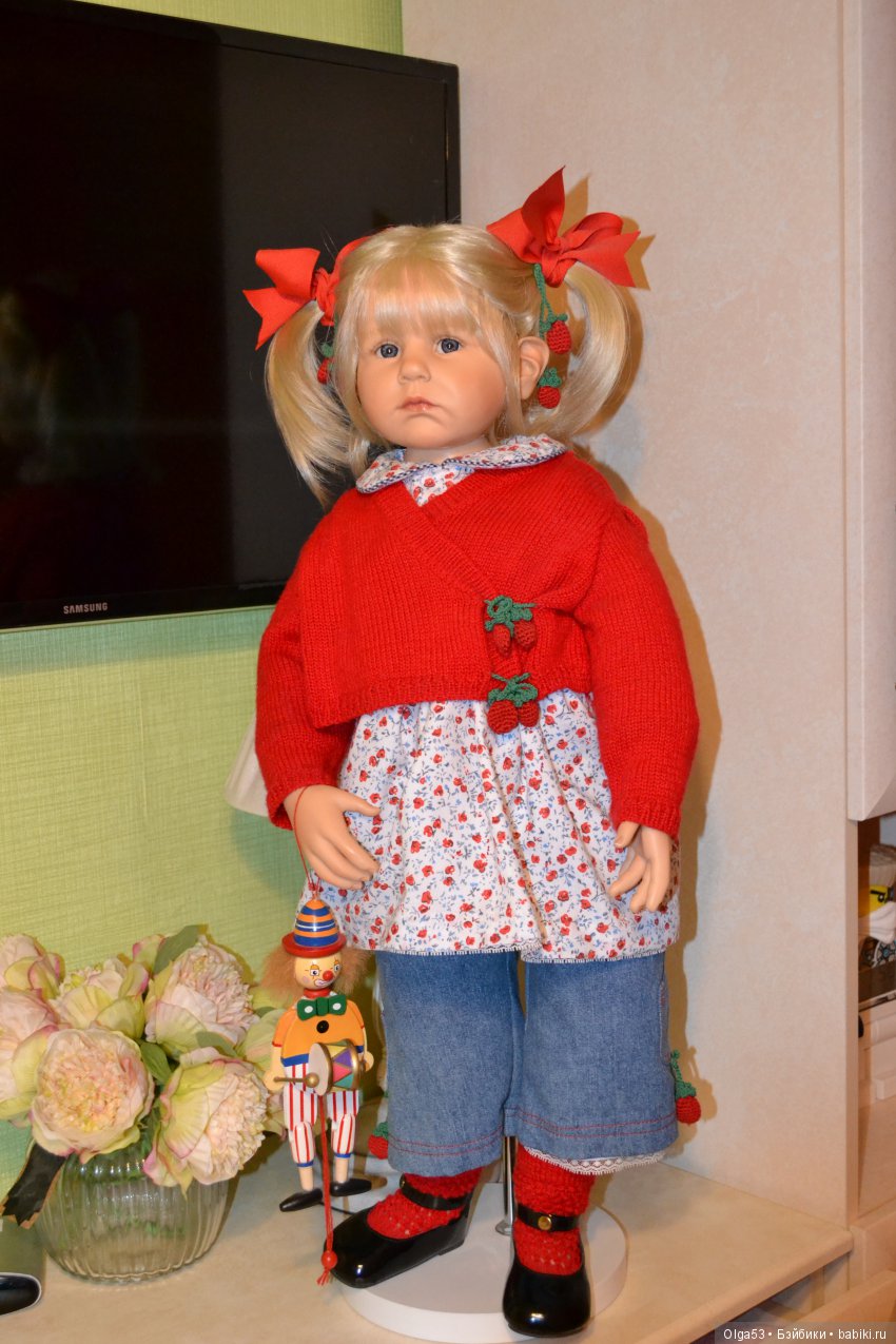 Девочки поссорились — Куклы Hildegard Gunzel (Гюнцель) из винила: Gotz (фото 5)