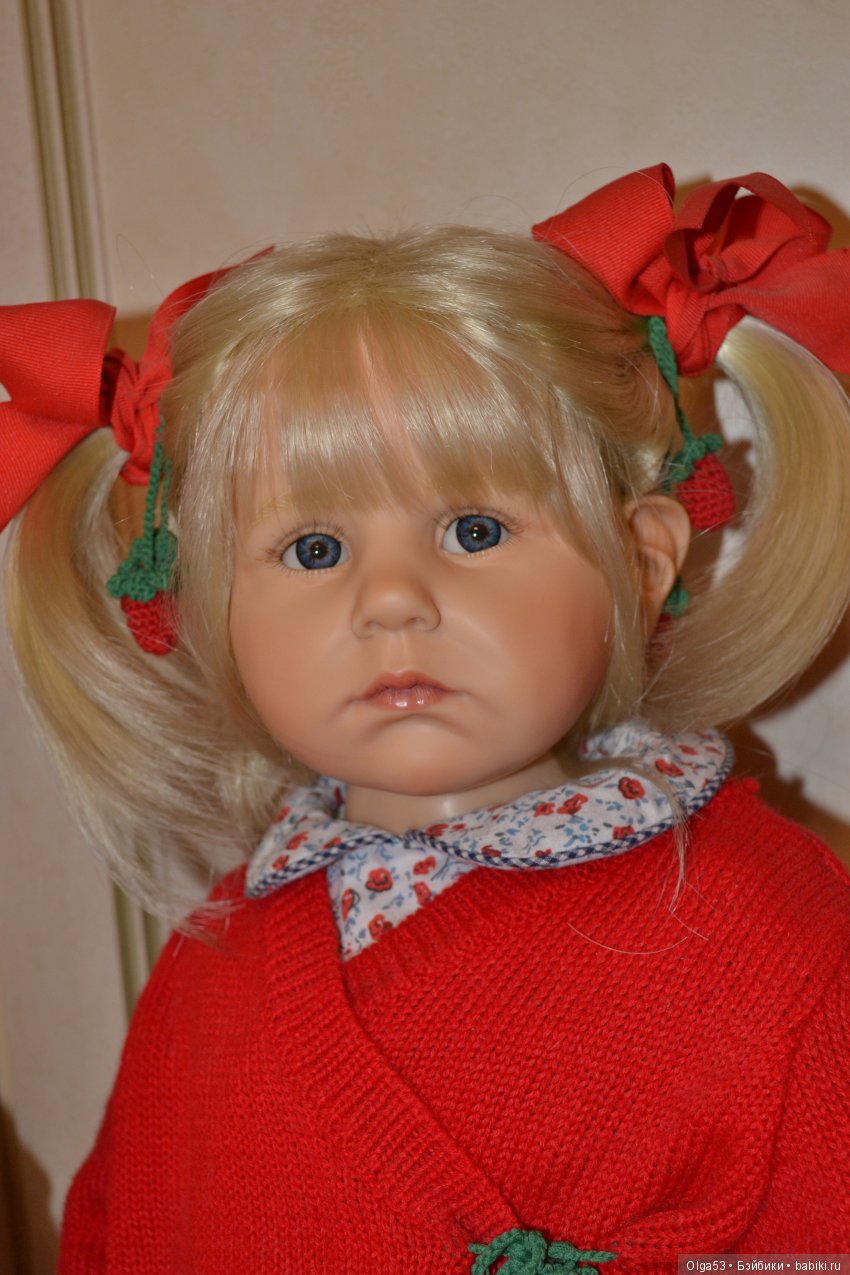 Девочки поссорились — Куклы Hildegard Gunzel (Гюнцель) из винила: Gotz