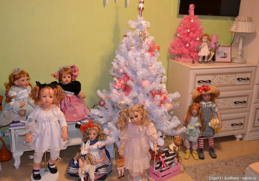 Розовое новогоднее настроение