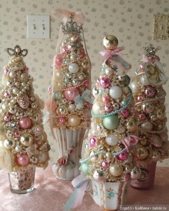 Розовое новогоднее настроение