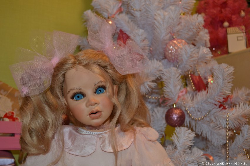 Розовое новогоднее настроение