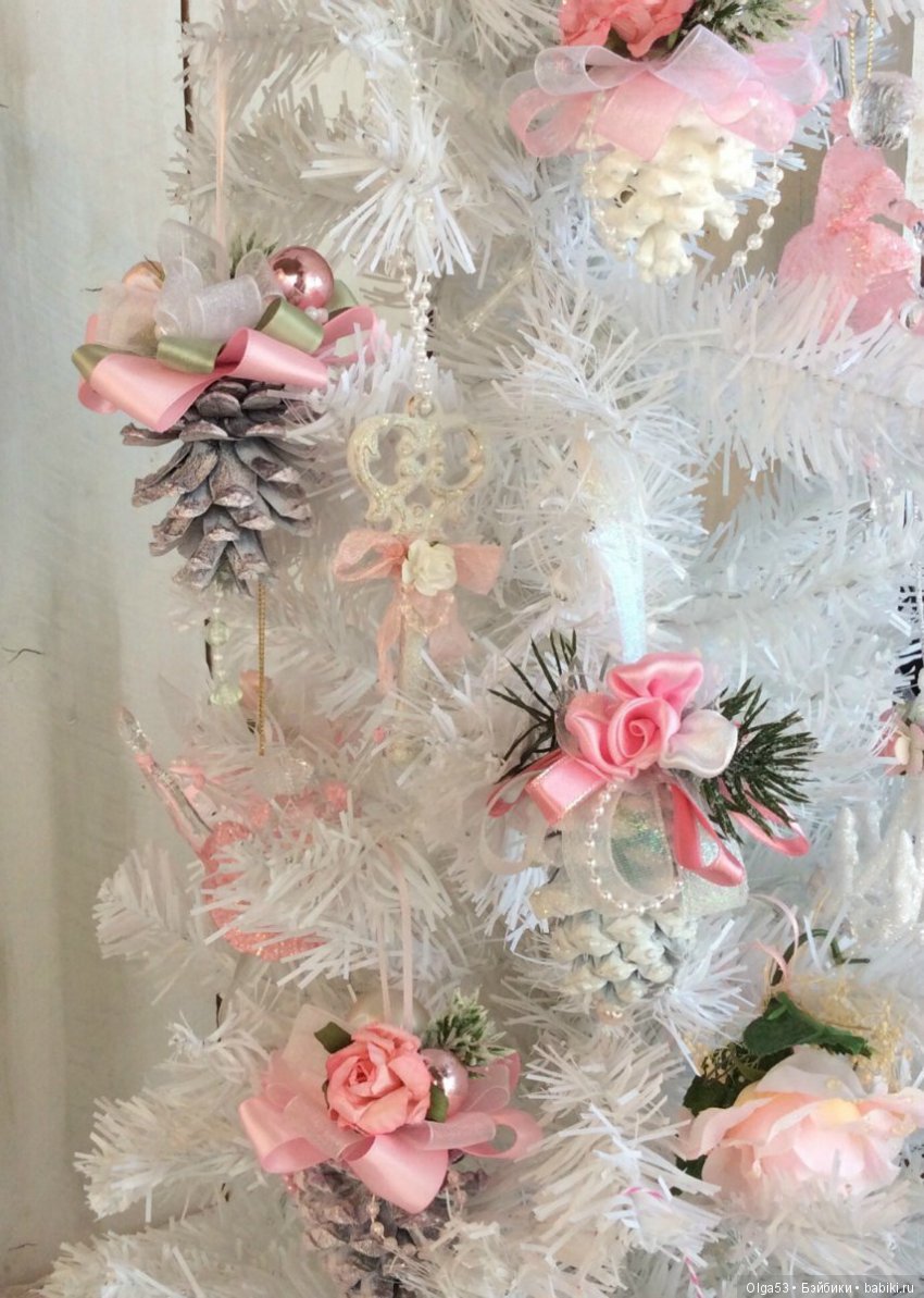 Розовое новогоднее настроение