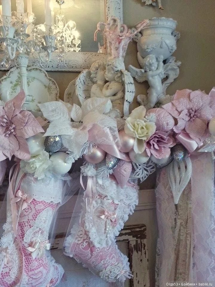 Розовое новогоднее настроение