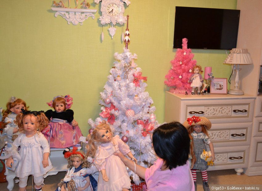 Розовое новогоднее настроение