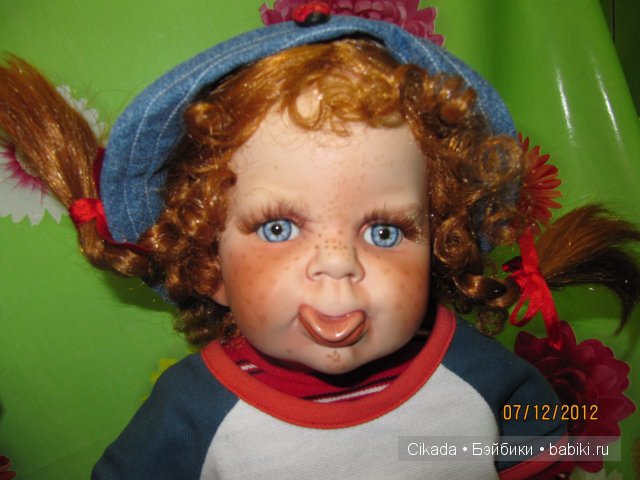 Веселые озорники - фарфоровые куклы (фото 5)