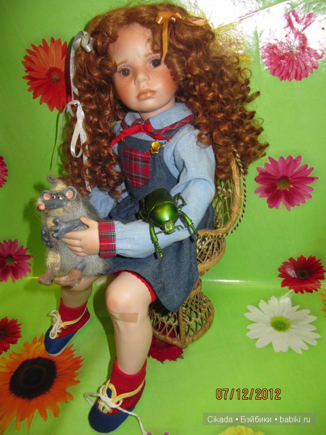 Веселые озорники - фарфоровые куклы