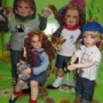 Веселые озорники - фарфоровые куклы