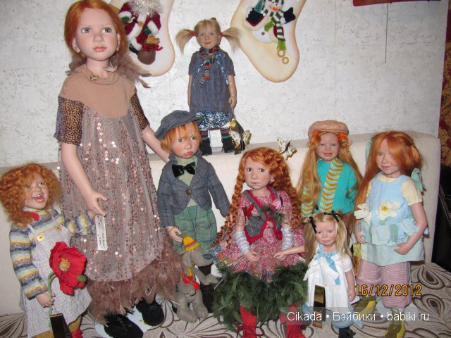 Забавный привет из 2013г. Коллекционная кукла