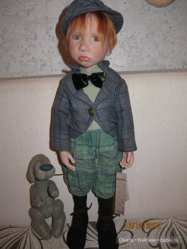 Забавный привет из 2013г. Коллекционная кукла