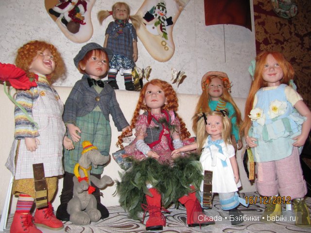 Забавный привет из 2013г. Коллекционная кукла (фото 8)