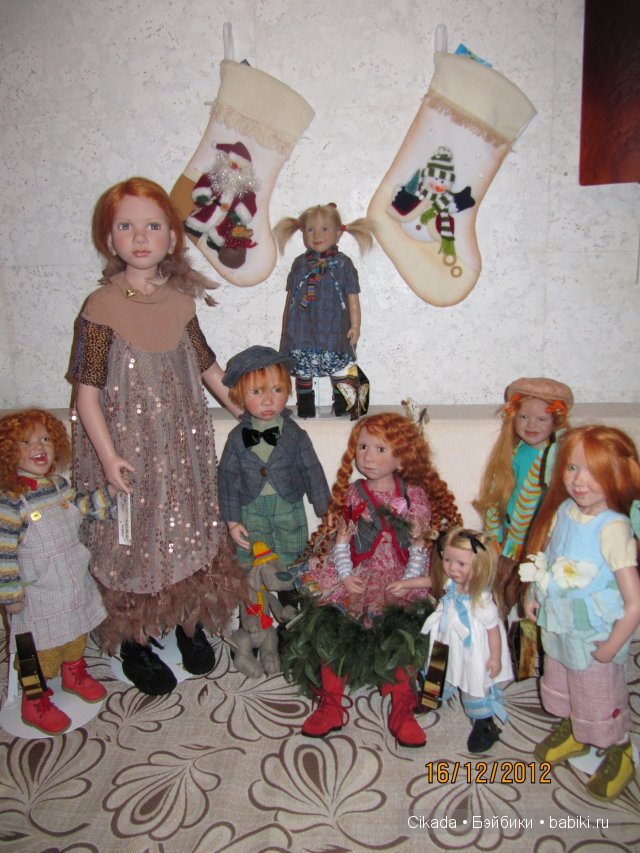 Забавный привет из 2013г. Коллекционная кукла (фото 9)
