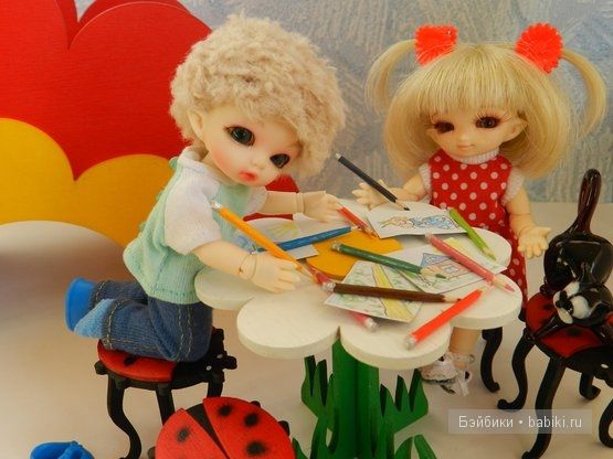 Элли и её друг Томи — Одежда и обувь для кукол BJD (БЖД): 1/3