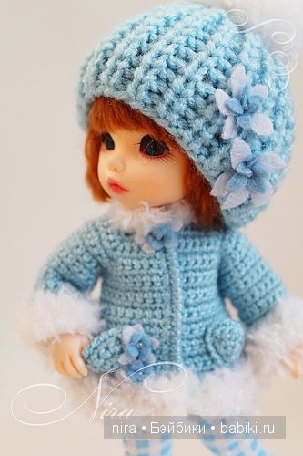 Коллекция зимней одежды для кукол BJD