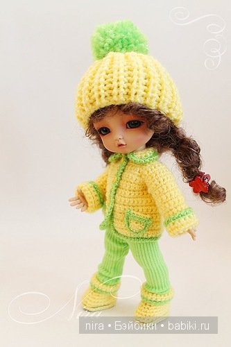Коллекция зимней одежды для кукол BJD