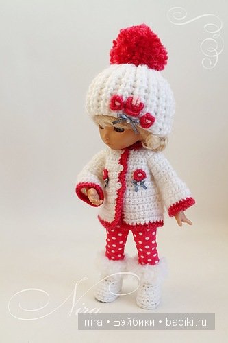 Коллекция зимней одежды для кукол BJD