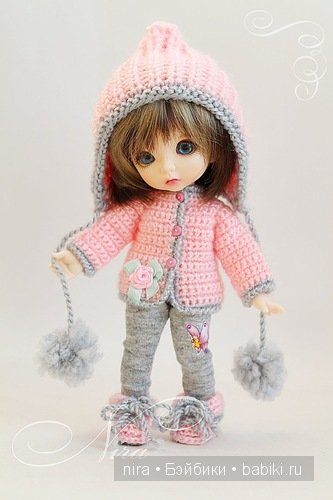 Коллекция зимней одежды для кукол BJD