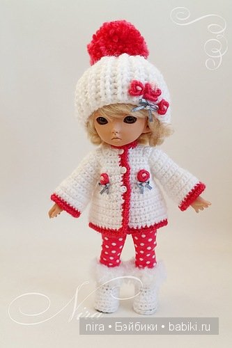 Коллекция зимней одежды для кукол BJD