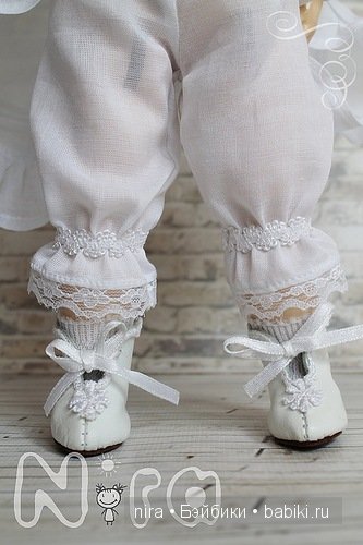 Наряд для антикварной куклы (фото 4)