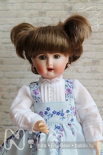 Наряд для антикварной куклы (фото 6)