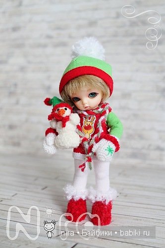 Готовимся к зиме. Одежда для кукол БЖД (фото 10)