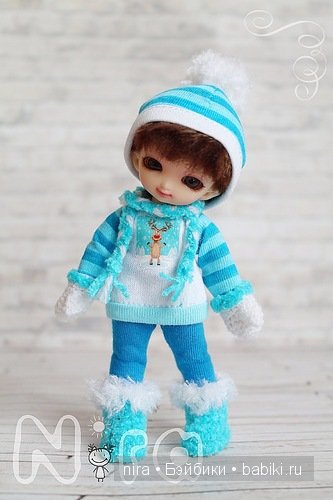 Готовимся к зиме. Одежда для кукол БЖД (фото 8)