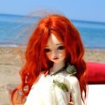 Поездка к морю нашей BJD-красавицы Dune от Soom