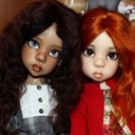 Розочка и Беляночка. Miki и Hope от Kaye Wiggs