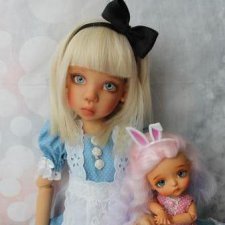 Сказки оживают часть II - Чудесная Алиса... Мисси Kaye Wiggs и малышка Lati