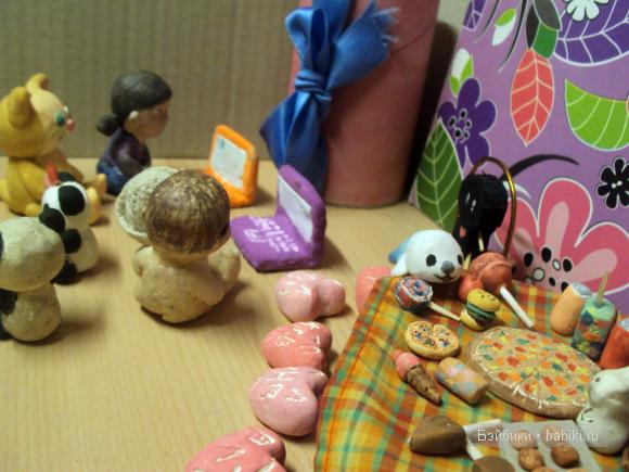 Игрушки сделанные моей доченькой