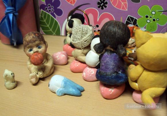 Игрушки сделанные моей доченькой (фото 7)