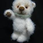 Снежный  медведь. Игрушка вязанная крючком Ольги Чернухо