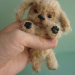 Щен. Авторская игрушка Ольги Чернухо