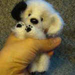Новый щенок, авторские игрушка своими руками
