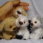 Кучка позитива, игрушки вязанные крючком