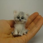 Пушистое чудо. Авторская игрушка валянием Ольги Чернухо