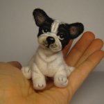 Маленький, но важный. Авторская игрушка валянием из шерсти