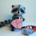 Маленький помощник. Авторская игрушка валянием из шерсти Ольги Чернухо