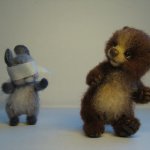 Жмурки. Валяние из шерсти