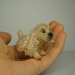 Настоящий верный друг. Авторская игрушка валянием Ольги Чернухо