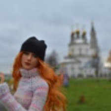 Рыся на прогулке по Уралу. Кукла Ольги Рейнгард