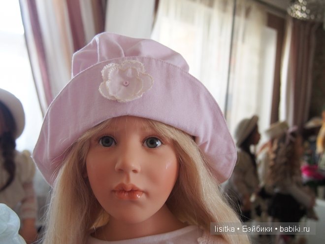 Милые девочки Fine 2006 г, Gila 2008 г, Lucille 2010 г, Saphira 2012 г, Vivian 2013 г - студийные куклы Хильдегард Гюнцель