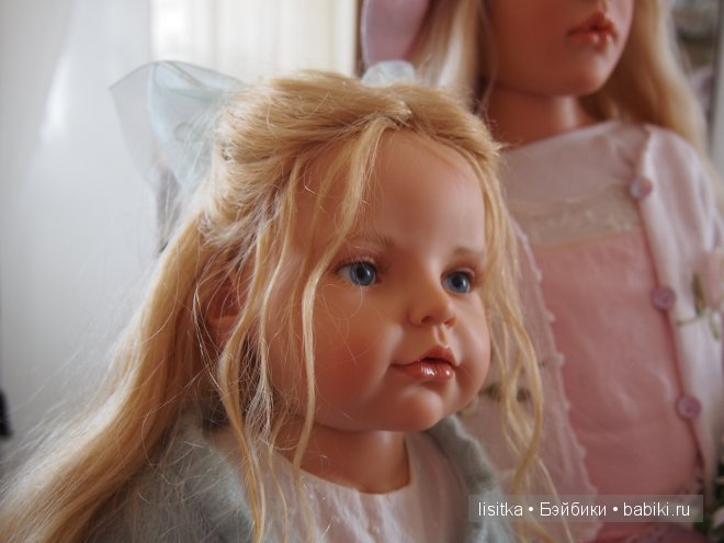 Милые девочки Fine 2006 г, Gila 2008 г, Lucille 2010 г, Saphira 2012 г, Vivian 2013 г - студийные куклы Хильдегард Гюнцель