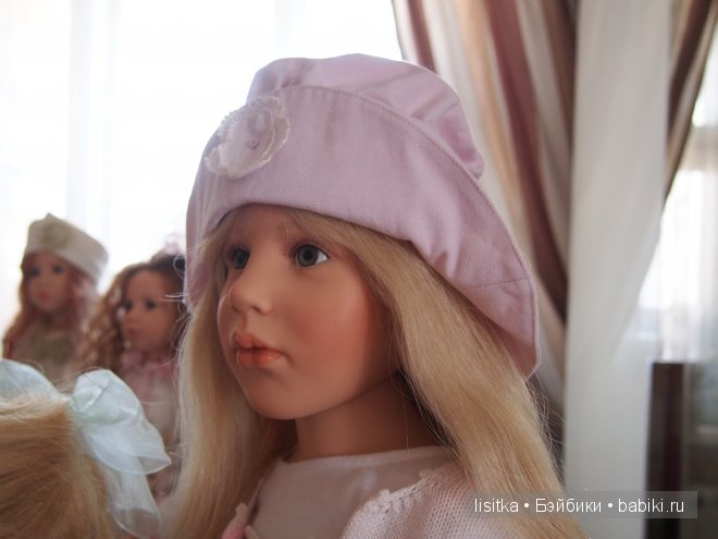 Милые девочки Fine 2006 г, Gila 2008 г, Lucille 2010 г, Saphira 2012 г, Vivian 2013 г - студийные куклы Хильдегард Гюнцель