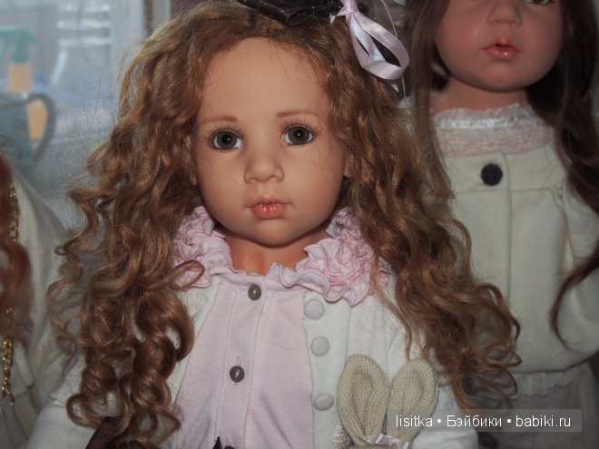 Милые девочки Fine 2006 г, Gila 2008 г, Lucille 2010 г, Saphira 2012 г, Vivian 2013 г - студийные куклы Хильдегард Гюнцель