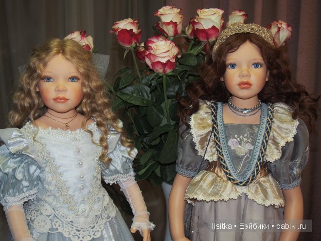 Весна, цветы, прекрасные куклы Софии и Генри Заверужински