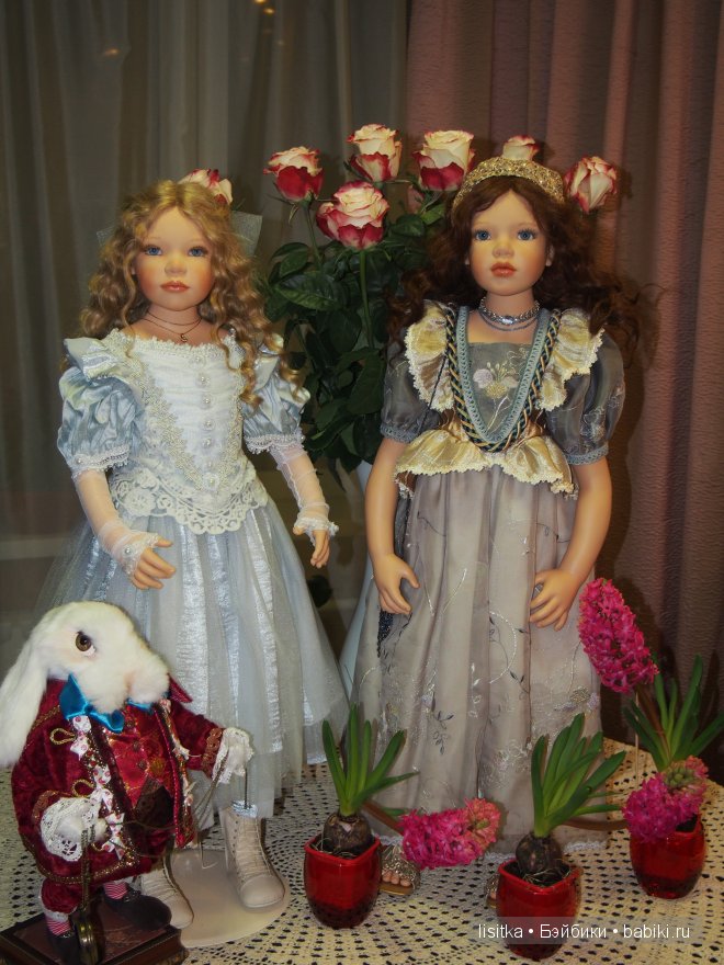 Весна, цветы, прекрасные куклы Софии и Генри Заверужински