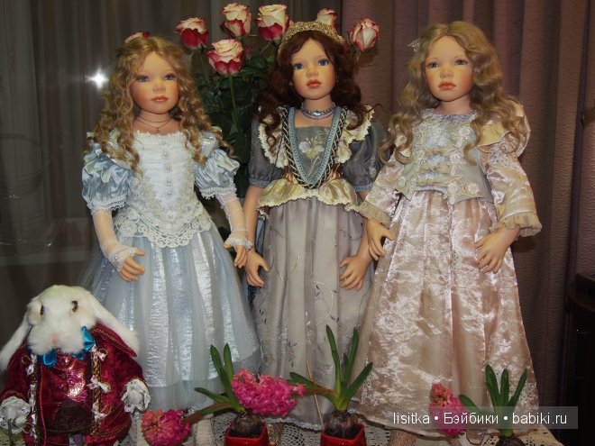 Весна, цветы, прекрасные куклы Софии и Генри Заверужински