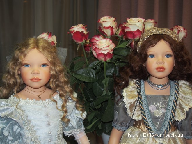 Весна, цветы, прекрасные куклы Софии и Генри Заверужински