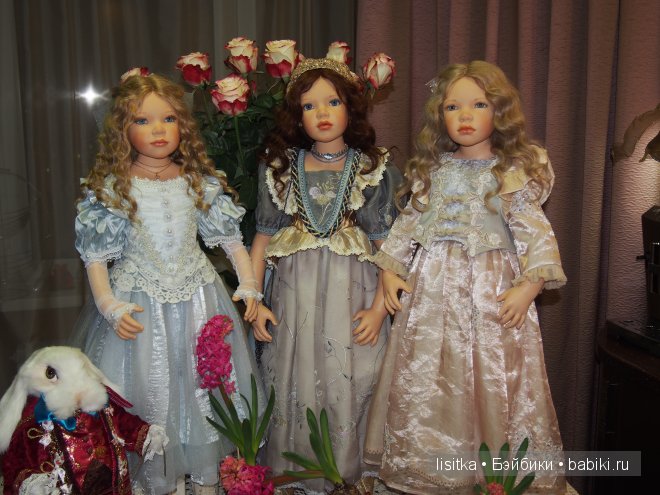 Весна, цветы, прекрасные куклы Софии и Генри Заверужински