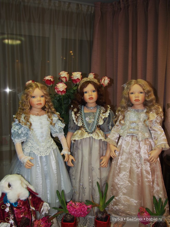Весна, цветы, прекрасные куклы Софии и Генри Заверужински